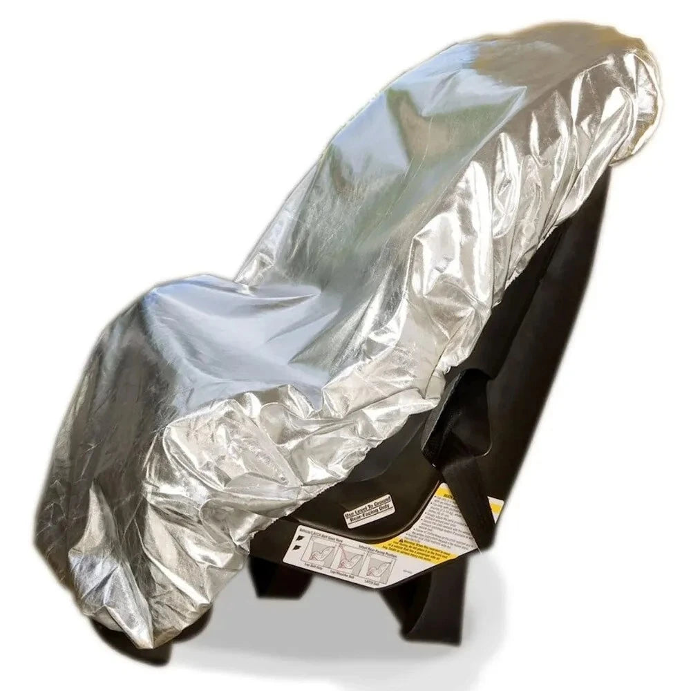 Pare - soleil Universel pour Siège Auto Enfant - Protection Solaire, Chaleur & Poussière
