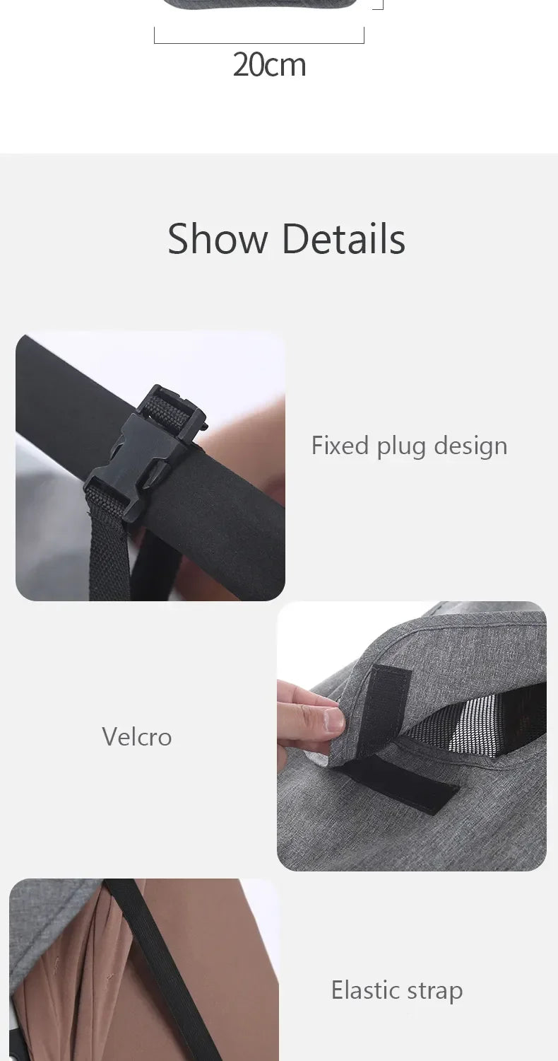 Pare-soleil Universel pour Poussette - Protection Solaire et Imperméable