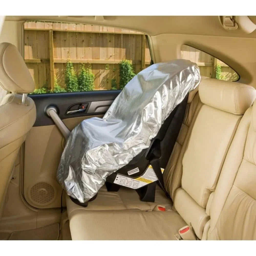 Pare - soleil Universel pour Siège Auto Enfant - Protection Solaire, Chaleur & Poussière