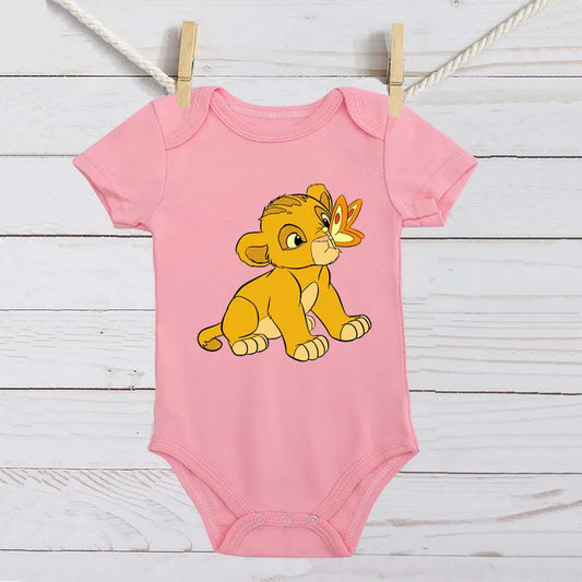 Body le roi lion gris/rose